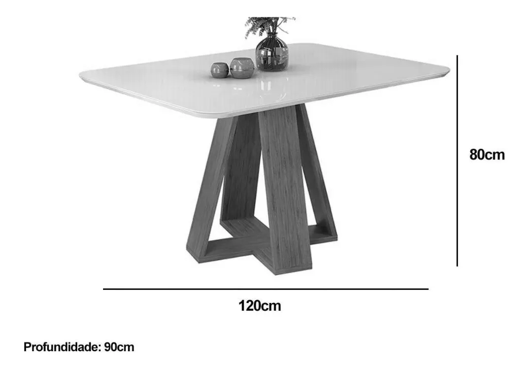 Mesa Celeste 90x120
