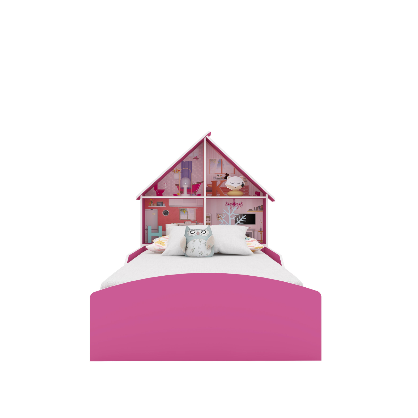 Cama Casinha Pink