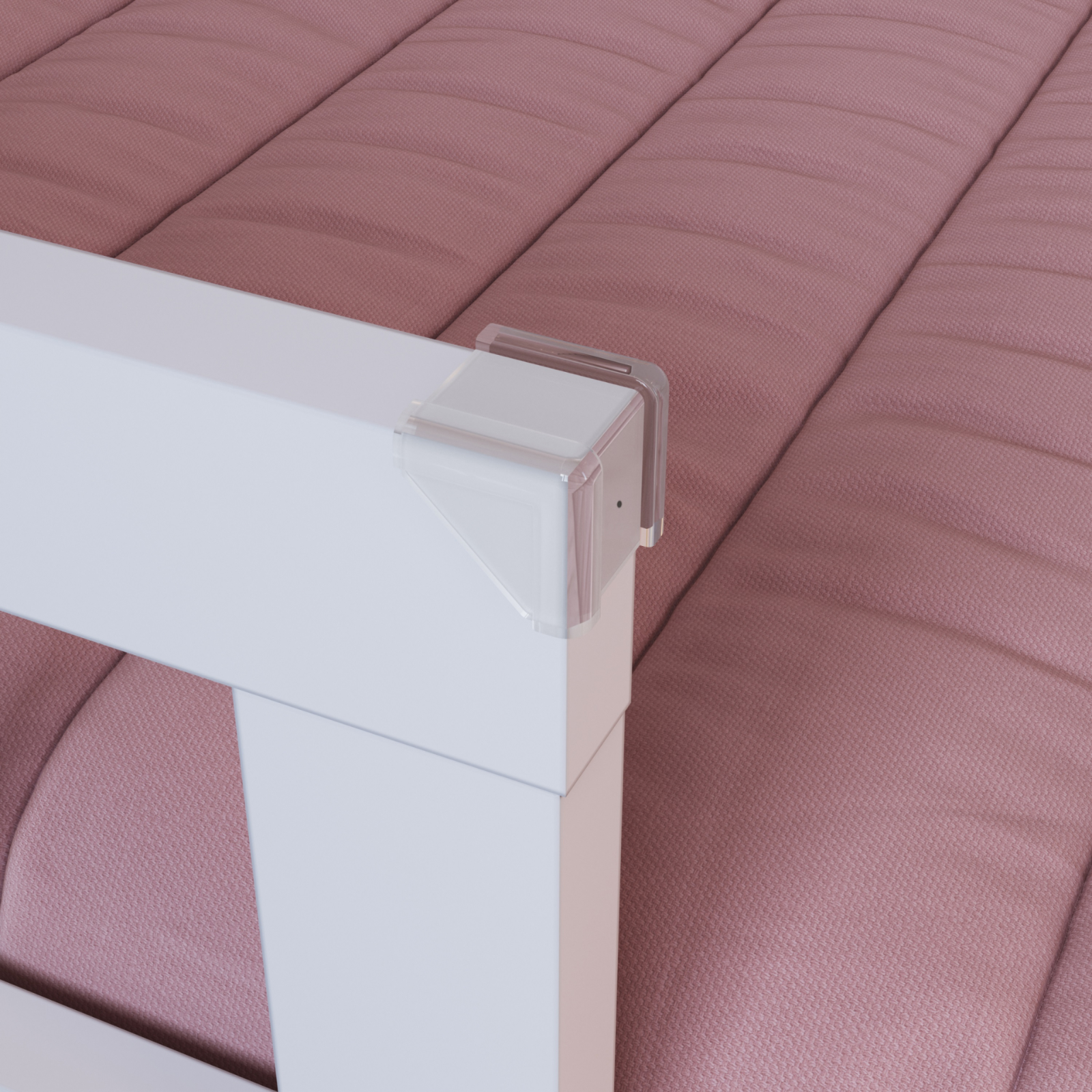 Cama infantil Montessoriana de Solteiro Linha Affetto cor Aveiro OAK com Branco